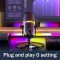 Ant Esports Wente 250 USB Microphone, Plug and Play Gaming Mic for PC, Mac, PS4/5, Podcast Microphone with RGB, Mute, Monitor, Noise Reduction, Volume Gain, Great for Recording, Streaming