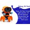 Galaxy Hi-Tech Pioneer Bot Robot Colorful Lights & Music | All Direction Movement Dancing Robot Toys for Boys & Girls