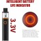 SMOK Vape Pen 22 Kit 1650 mAh (Black) 2mL VapePen Style E Cigarette Vape Starter Kit No Nicotine