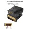 DVI male to HDMI female Adapter Bi-Directional Converter HDTV (24+1) | 1080P, 3D for PS3, PS4, TV Box, Blu-ray, Projector