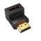 gold plated HDMI M-F Converter Connector Adapter 90° L Shape for HDTV, Plasma TV, LED, LCD