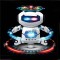 Dancing Robot Toy for Kids with Flashing Lights & Musical Sounds - Real Moving Action (Dancing Robot 2)