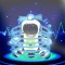 Dancing Robot with Music, Robot for Kids with 3D Flashing Lights, 360° Rotation Toy Robot for Kids -Plastic