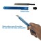 9mm Paper Cutter Knife With Plastic Snap Off Blade (10) Plastic Grip Hand-held Snap off Cutter Knife Blade Paper Cutter