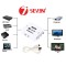 7SEVEN HDMI to RCA, 1080p HDMI to AV 3RCA CVBs Composite Video Audio Converter Adapter Supports PAL/ NTSC
