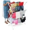 Cloth Stand | Foldable Cloth Dryer Hanging Stand Space Saving for Indoor & Outdoor (L 89 x B 44.5 x H 124 cm)