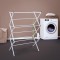 Cloth Stand | Foldable Cloth Dryer Hanging Stand Space Saving for Indoor & Outdoor (L 89 x B 44.5 x H 124 cm)