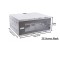 Plantex CCTV/Dvr/Nvr Cabinet Box/Dvr Wall Mount Rack with Lock/Network Rack/Server Rack with Power Socket - 3U+, Chrome