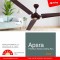 ACTIVA 1200 MM HIGH SPEED 390 RPM BEE APPROVED APSRA CEILING FAN BROWN 2 Years Warranty