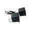 ADNET 2x USB 2.0 Mini Portable Wired Speakers | 3.5 mm Stereo Jack for Laptop, Desktop, PC