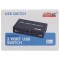 ADNet Printer Sharing USB Switch 2 Ports USB 2.0 Selector Switch Box for 2 PC Share 1 USB Device Printer PC Computer Scanner Printers (Black)