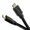 AGARO HDMI Cable 5 Meters, HDMI 2.1, Supports up to 48Gbps 8K@60Hz, Dynamic HDR, 3D, eARC, Cotton Braided HDMI Cord