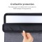 Alifiya Polyester MacBook Laptop Sleeve Cover Bag 16 (Grey_L22, 180° Opening)