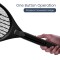 Electric Handheld Mosquito Racket Fly Swatter | Rechargeable 500mAh Battery Bugs Insect Trap Bat for Indoor, Outdoor