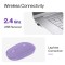 Ambrane SliQ Wireless Optical Mouse | 2.4GHz, USB Nano Dongle, 3 Keys Silent Clicks, 1200 DPI, Comfortable Grip