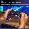 Ambrane Wireless Gaming Controller with Transparent Design, 2.4GHz | Integrated Dual Intensity Motor (OP-WLGC01)