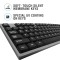 Amkette Lexus Neo USB Wired Multimedia Keyboard for PC/Laptop (Black)