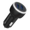Amkette Power Pro 36W Dual QC USB Car Charger with Smart Charging & Quick Charge 3.0, 1 Year Warranty