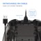 AMKETTE EvoFox Elite X Wired Gamepad for PC with Dual Vibration Motors, 2 Macro Back Buttons, Translucent Shell