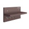 Wood Key Holder Stand | Wall Hooks Stand | Plain Key Holder | Key Chain Hanging Board with Shelf 1 pcs