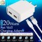4Amp Fast Wall Charger for Samsung, Oppo, Vivo, Mi, Redmi | 5Volt Adapter with Data Transfer Fast Charging USB Cable