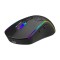 Ant Esports GM700 2.4GHz Wireless RGB Gaming Rechargeable Mouse | Honeycomb Shell, 11 LED Light Modes, 4 Adjustable DPI