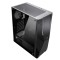 Ant Esports ICE-211TG Mid Tower Computer Case I Gaming Cabinet I Mesh Panel with ARGB Strip Front Panel I Supports ATX MB with Transparent Glass Side Panel, 2 x 120 mm ARGB Fan Preinstalled - Black