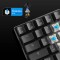 Ant Esports MK1300 Mini Wired Mechanical Gaming Keyboard with 60% Compact Form Factor - Outemu Blue Switches