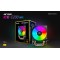 Ant Esports ICE-C200 V2 CPU Cooler/CPU Fan with Rainbow LED Fan | Support - Intel : LGA1700 / 115X / 1200/1366 x 775 & AMD : AM5, AM4, AM3+, AM3, AM2+, FM2, FM1