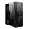 Ant Esports ICE-211TG Mid Tower Computer Case I Gaming Cabinet I Mash Panel with ARGB Stripe Front Panel I Supports ATX MB with Transparent Glass Side Panel, Black & VS600L 600 Watt Power Supply