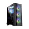 Ant Esports ICE-311MT Mid-Tower ATX Computer CaseI Gaming Cabinet–Black Support ATX/MICRO-ATX Motherboard with 3x120 mm ARGB Front Fans and 1x120 mm Rear Fan Pre-Installed&VS500L 500 Watt Power Supply