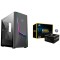 Ant Esports ICE-130AG Mid Tower Gaming Cabinet ATX PC Case & VS600L Non-Modular Power Supply