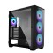 Ant Esports 711 Air Mid-Tower Computer Case/Gaming Cabinet - Black | Support E-ATX, ATX, Micro-ATX, Mini-ITX | Pre-Installed 3 x 120mm Front Fans and 1 Rear Fan