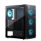 Ant Esports ICE- 112 Mid- Tower Computer Case/Gaming Cabinet - Black | Support ATX, Micro-ATX, ITX | Pre-Installed 3 Front Fans & 1 Rear Fan