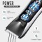 Ant Esports MGK1850 Beard, Body, Pubic Hair Grooming | Ceramic Blades, Shower friendly IPX5, LED Display, LED Torch, Dock Trimmers