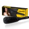 Ant Esports HSB2222 Hair Straightener Brush, Fast Heating Straightening Comb with Anti Scald & On-Off Safe, Portable Travel Flat Iron Brush, Frizz-Free Hair Care Silky Straight Heated - Black Hair Straightners