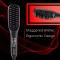 Ant Esports HSB2222 Hair Straightener Brush, Fast Heating Straightening Comb with Anti Scald & On-Off Safe, Portable Travel Flat Iron Brush, Frizz-Free Hair Care Silky Straight Heated - Black Hair Straightners