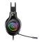 Ant Esports H570 7.1USB Surround Sound Gaming Headset with Noise Cancelling Mic & RGB Light, Compatible with PC/Laptop/ PS5/PS4 / Xbox – Black