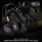 Ant Esports H570 7.1USB Surround Sound Gaming Headset with Noise Cancelling Mic & RGB Light, Compatible with PC/Laptop/ PS5/PS4 / Xbox – Black