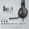Ant Esports H1100 Pro RGB Wired Over Ear Gaming Headphones with Mic for PC / PS4 / PS5 / Xbox One / Switch1, Carbon Black