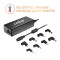 Artis 65W Universal Laptop Adapter | 8 Interchangeable Pins | Compatible with USB Type C