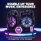 Artis BT101 20W Portable 5.0 Bluetooth Party Speaker with FM/USB/TF Card & Wired Mic