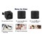 AUSHA® FHD 1080P HomePortable Camera, C11 CCTV with Night Vision, Motion Detection