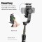 AUSHA® Gimbal Stabilizer Compatible with iPhone Smartphone Android,Selfie Stick Tripod, Portable Extendable 3 in 1 Phone Tripod Selfie Stick with Wireless Remote Compatible with iPhon