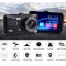 AUSHA® Front Car Dashboard Camera,2.4 Inch Dash Cam for Car, 1080P FHD DVR Dash Camera with 170° Wide Angle& Loop Recording