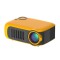 AUSHA 800 Lumens Full HD Native 1080P Led Portable Projector with Short Throw Distance, Built-in Speakers, Remote, 24-60 Inches Projection Size for Home Theater, Classroom and Small Office Use, USB