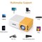 AUSHA® 400 Lumens Full HD Native 1080P Led Projector,Short Throw, Remote, 24-60 Inches Projection Size for Home Theater, Classroom and Small Office Use