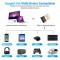 AUSHA Bluetooth USB Adapter BT Version 5.0 Office Connector Device for PC Laptop