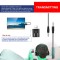 AUSHA 2 in 1 Bluetooth Transmitter & Receiver with BT 5.0 RCA USB 3.5mm AUX for TV PC Headphones Home Stereo Car HiFi Audio Home and Car Audio Systems