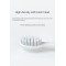 AUSHA Advanced Electric Toothbrush for Adults - USB Rechargeable, 5 Modes, Smart Timer, Waterproof, 60-Day Battery Life, 3 Brush Heads (White)